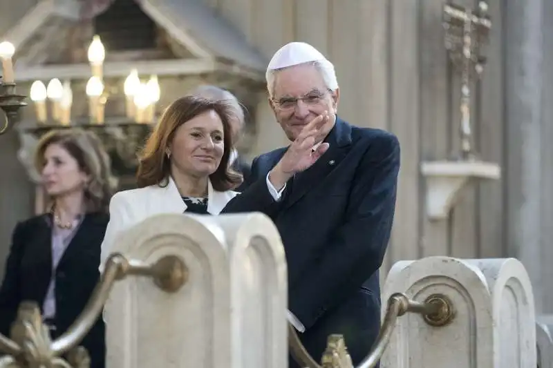 RUTH DUREGHELLO CON SERGIO MATTARELLA