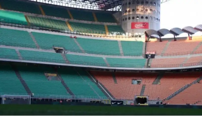 san siro vuoto