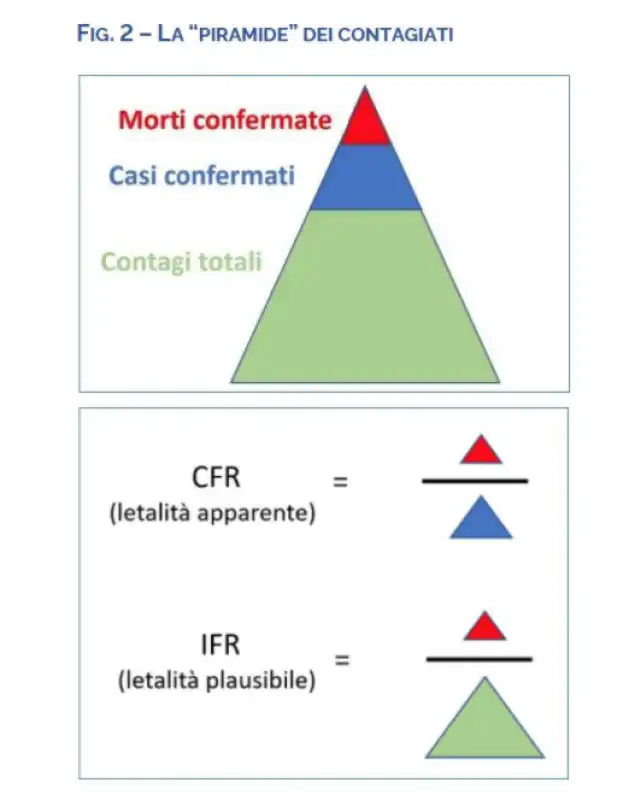 studio ispi – la piramide dei contagiati