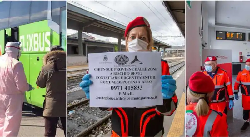 treni - fuga da milano per coronavirus