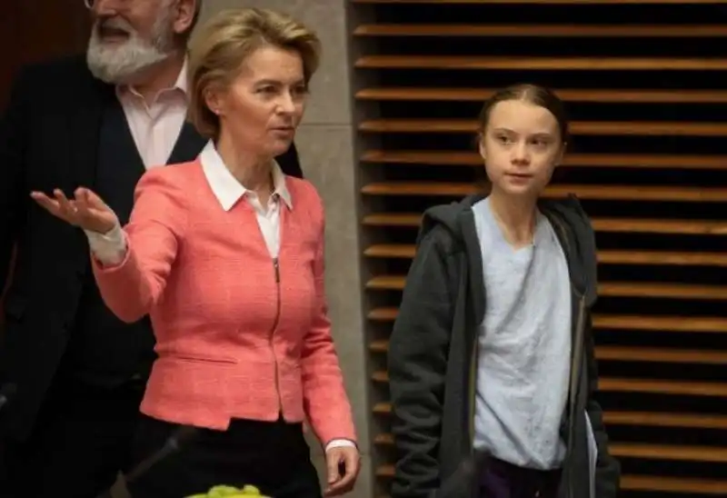 ursula von der leyen e greta thunberg 1