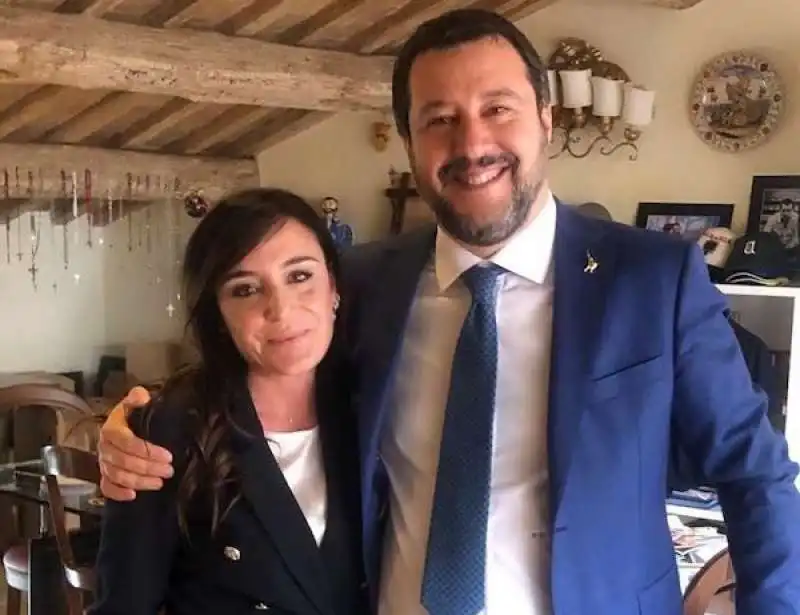 valeria alessandrini  matteo salvini