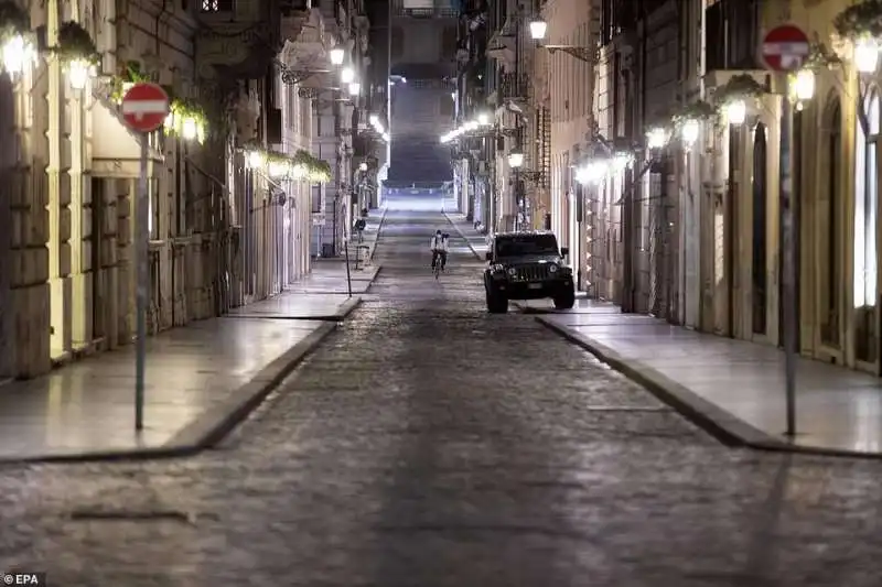 via dei condotti a roma spettrale