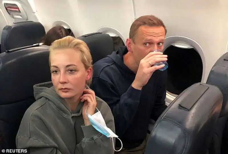 alexei navalny e la moglie yulia