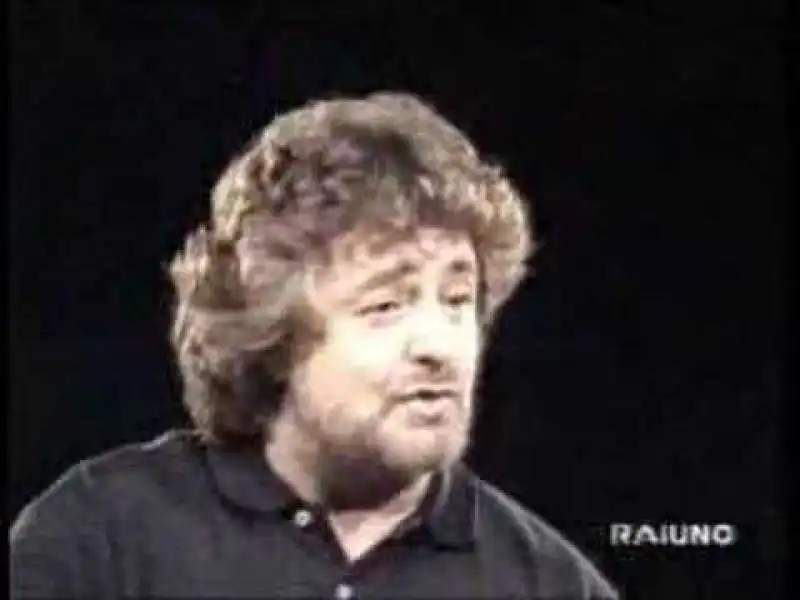 beppe grillo su rai uno 1993