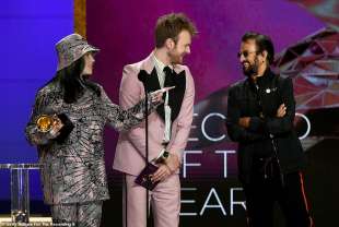 billie eilish, finneas e ringo starr