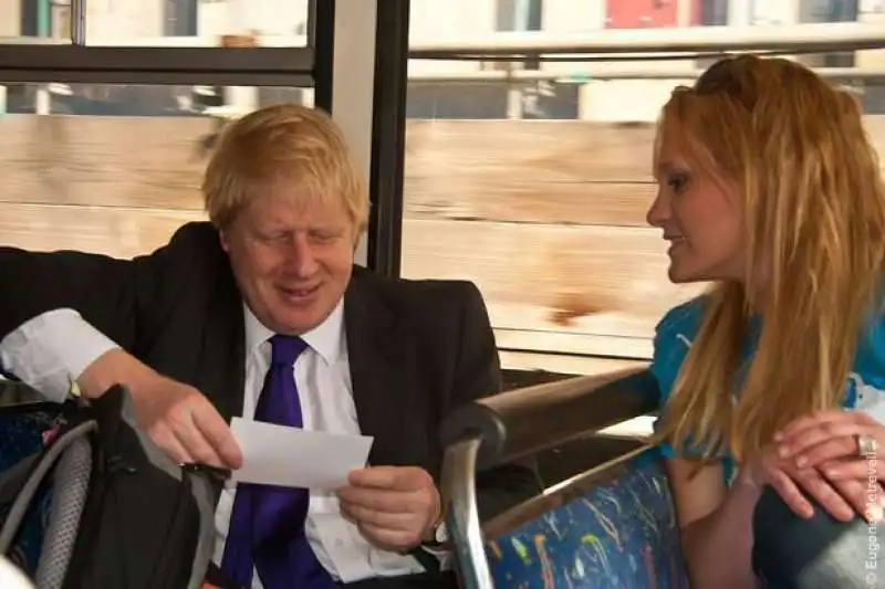 boris johnson con jennifer arcuri