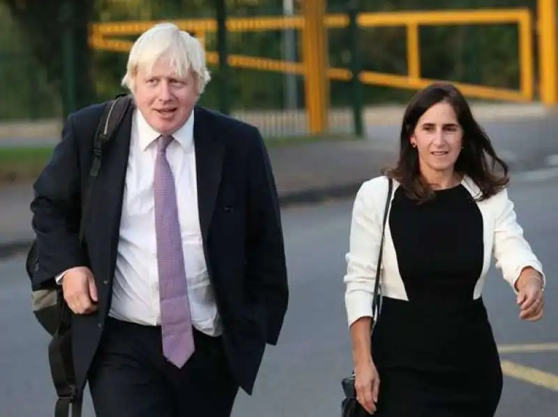 BORIS JOHNSON E LA EX MOGLIE