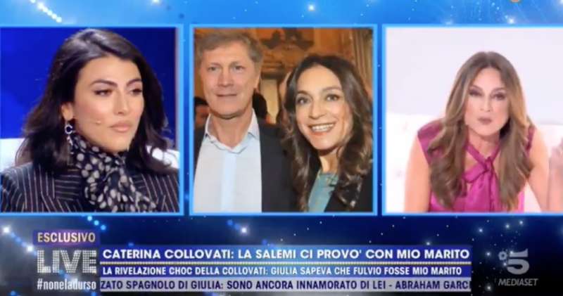 caterina collovati vs. giulia salemi a live non e' la d'urso 4