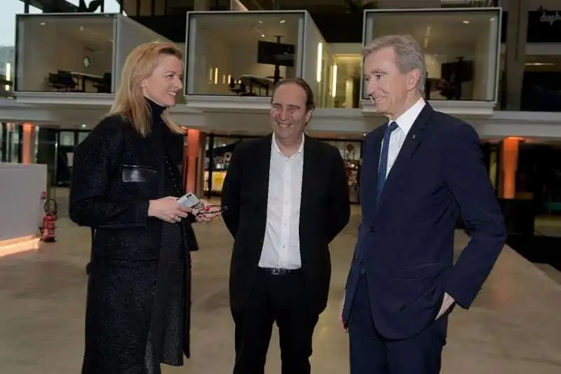 delphine arnault xavier niel bernard arnault 