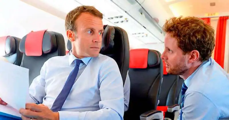 emmanuel macron e clement beaune 