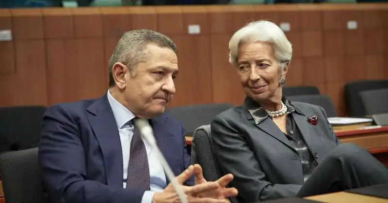 fabio panetta e christine lagarde