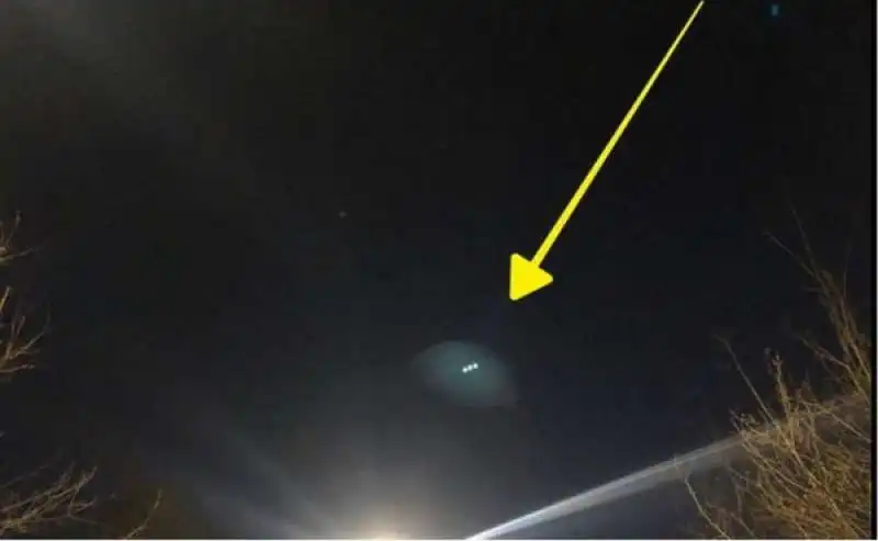 foto del presunto ufo