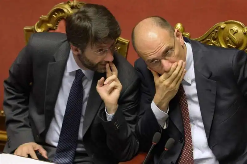 FRANCESCHINI ENRICO LETTA 4