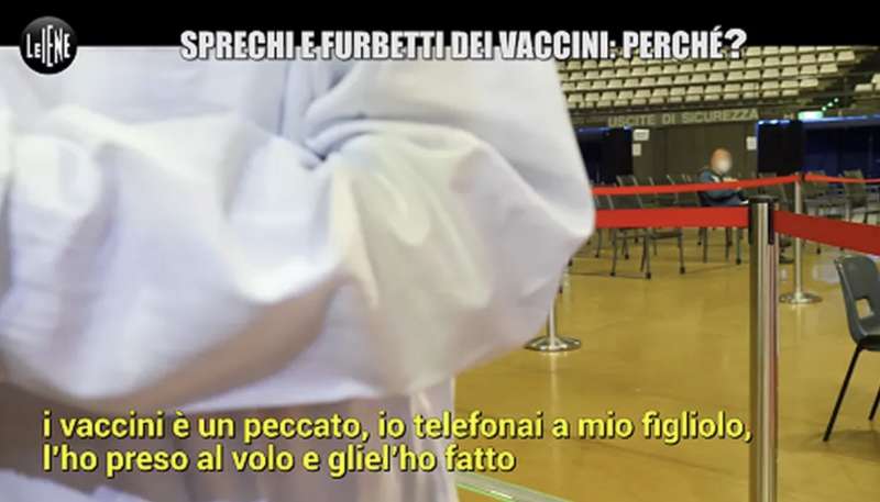 furbetti del vaccino le iene 1