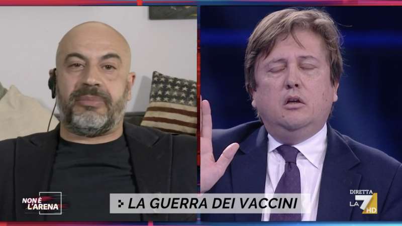 gianluigi paragone pierpaolo sileri non e' l'arena 1