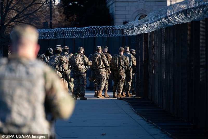 guardia nazionale a capitol hill 1