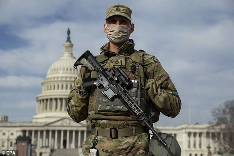 guardia nazionale a capitol hill 2