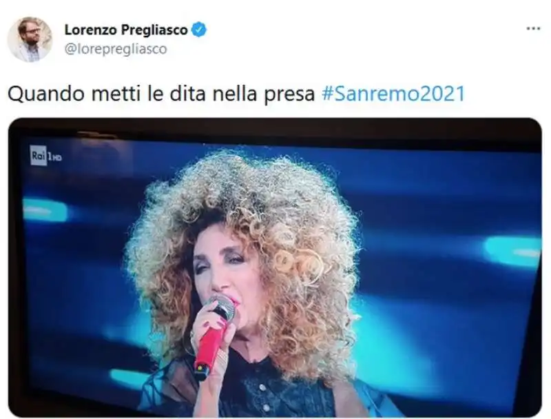 i tweet sulla seconda serata di sanremo2021 4