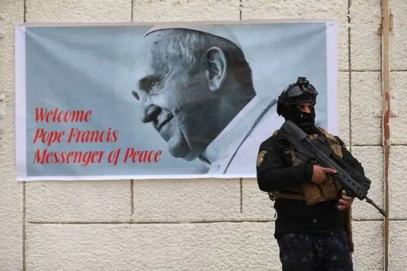 il papa in iraq