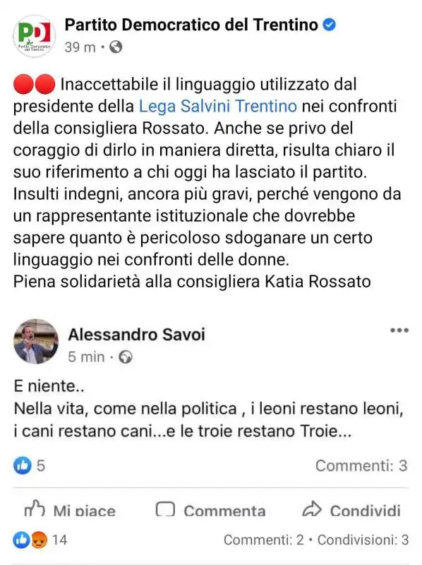 il post di alessandro savoi