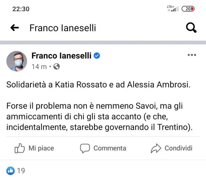 il post di franco ianeselli