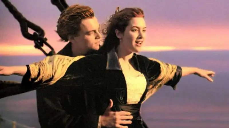 leonardo di caprio kate winslet   titanic 