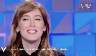 maria elena boschi a verissimo 3