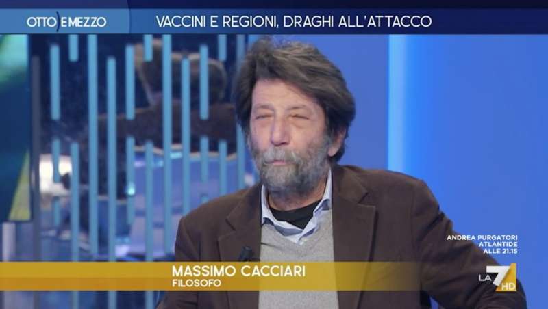 massimo cacciari a otto e mezzo 2