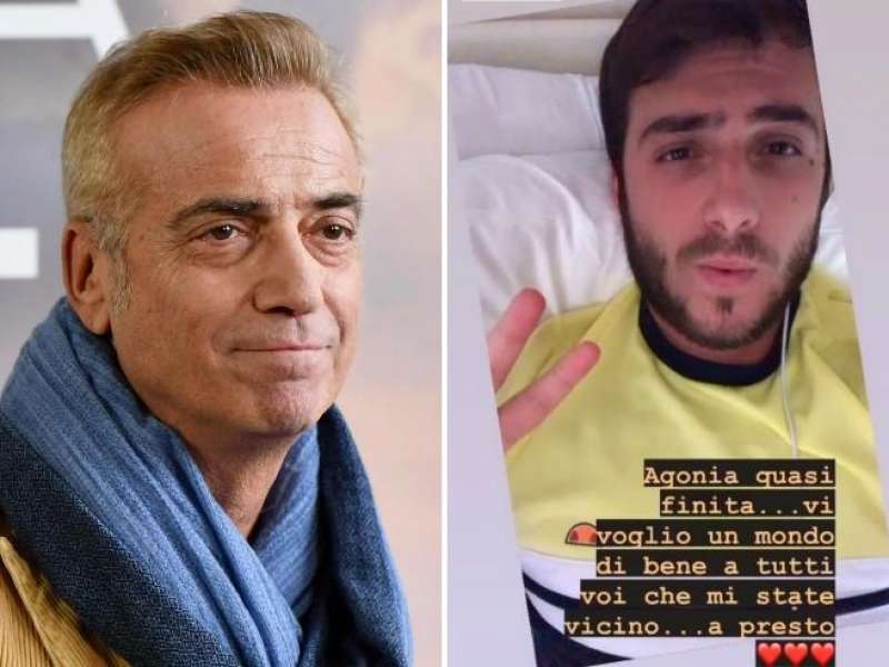 MASSIMO GHINI E IL FIGLIO 25ENNE RICOVERATO PER COVID