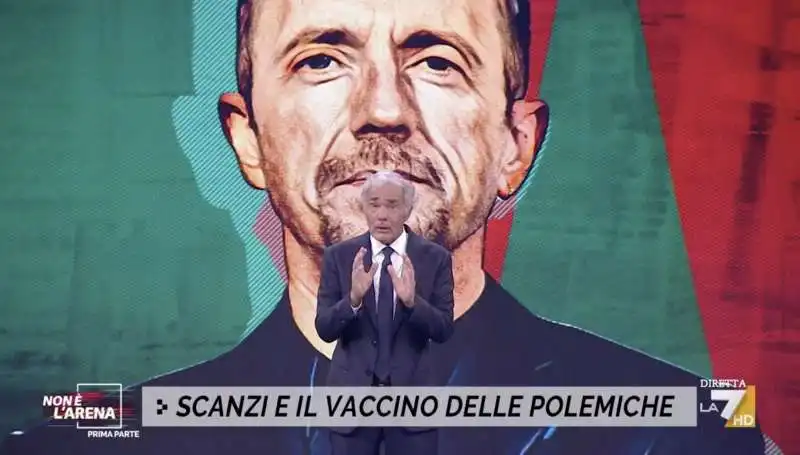  massimo giletti e il caso del vaccino ad andrea scanzi 1