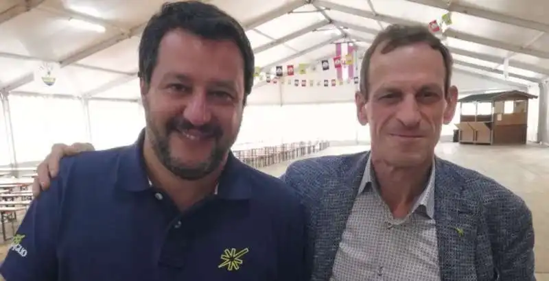 matteo salvini e alessandro savoi 