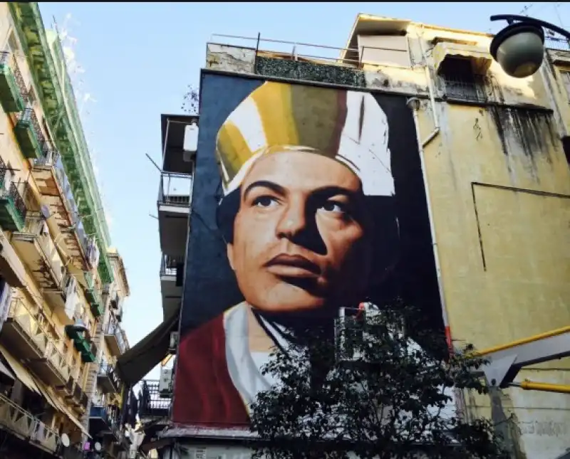 MURALES NAPOLI CAMORRA