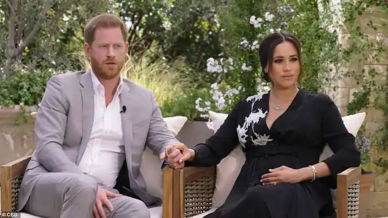 oprah winfrey intervista meghan markle e il principe harry 4