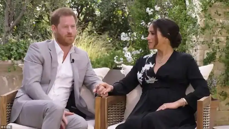 oprah winfrey intervista meghan markle e il principe harry 7