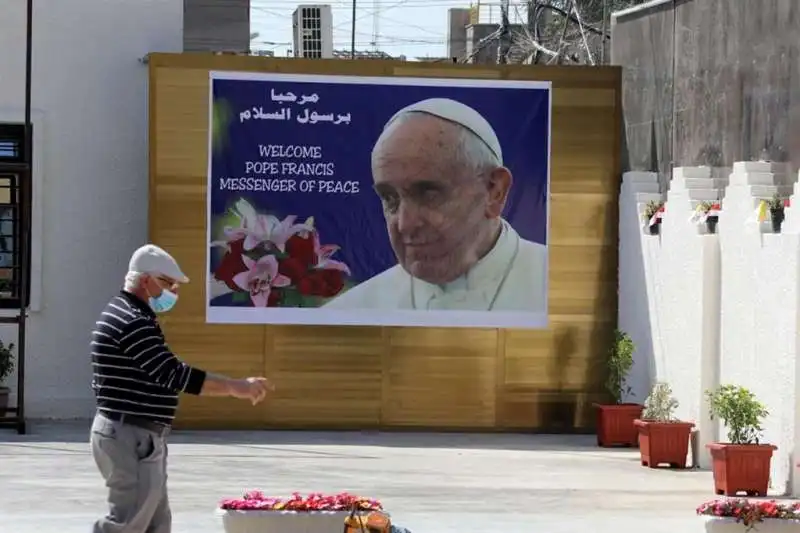 papa francesco in iraq