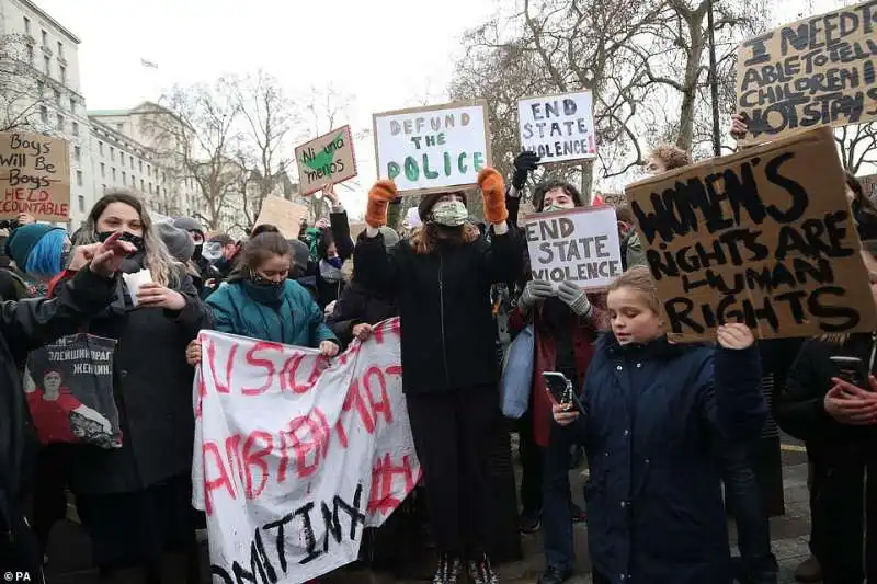 proteste davanti scotland yard 1