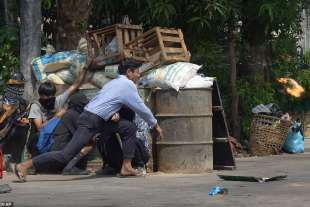 proteste in myanmar