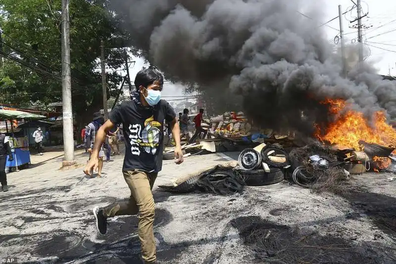 proteste in myanmar