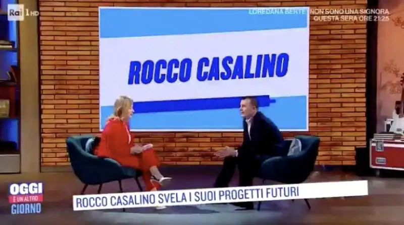 rocco casalino ospite di oggi e' un altro giorno 2