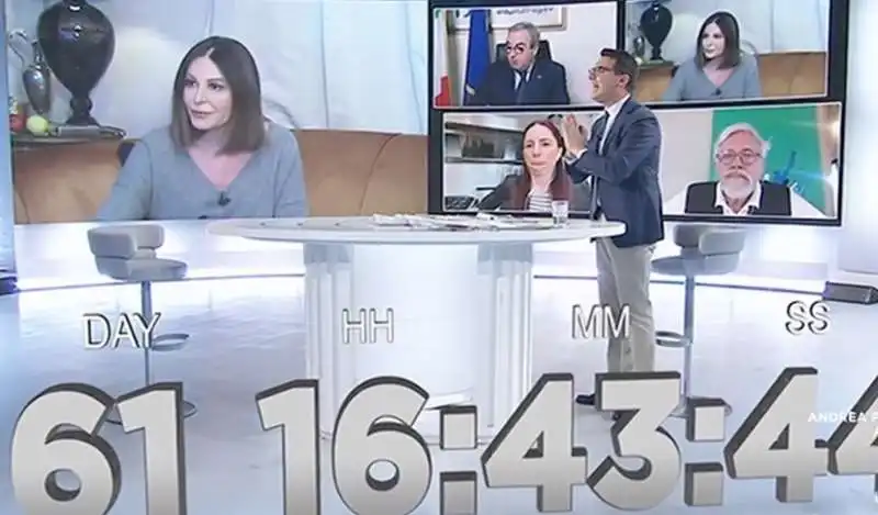 scazzo maurizio gasparri, daniela santanche' e francesco magnani 5