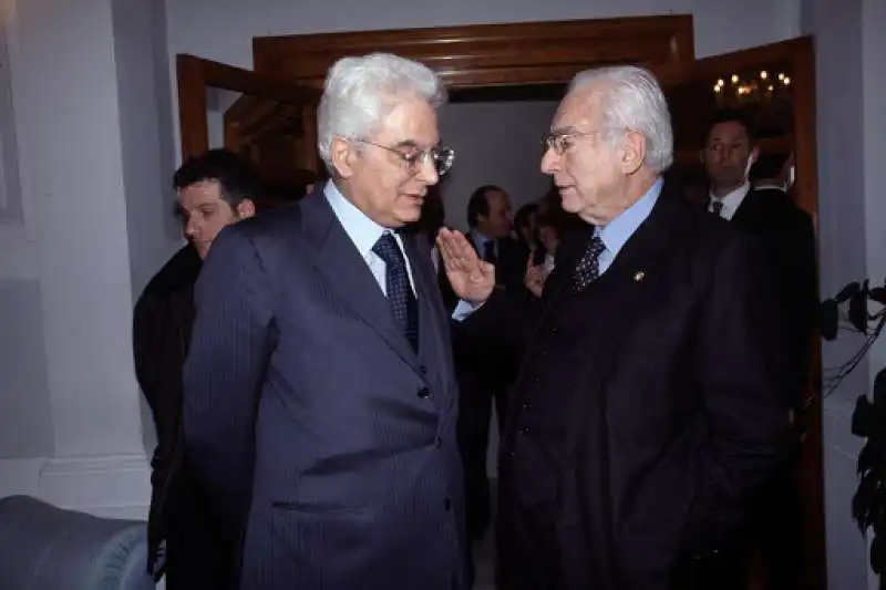 SERGIO MATTARELLA FRANCESCO COSSIGA 