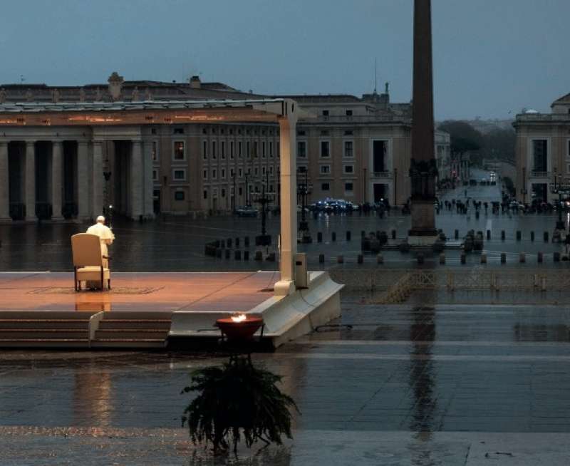 statio orbis 2020 papa bergoglio e la meditazione dopo il vangelo