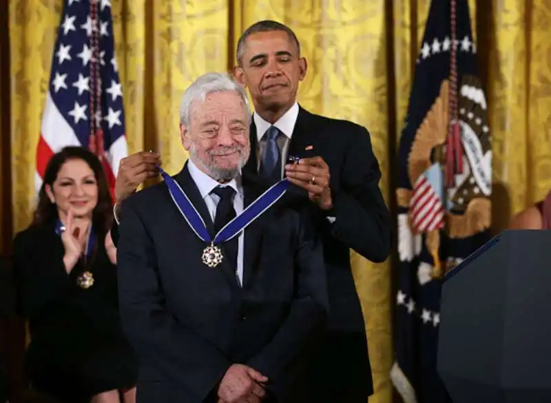 stephen sondheim riceve la medal of freedom 