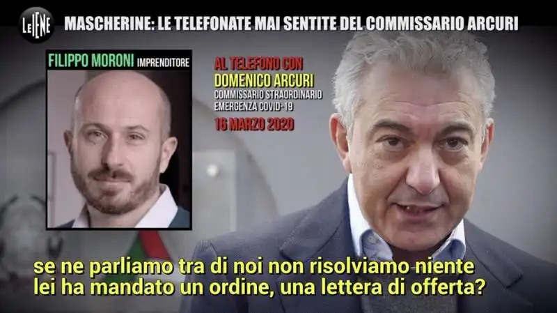 telefonata tra filippo moroni e domenico arcuri 1