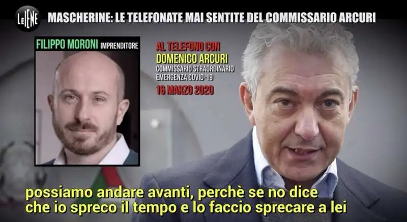 telefonata tra filippo moroni e domenico arcuri 3