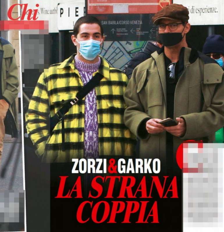 tommaso zorzi e gabriel garko paparazzati da 'chi' 6