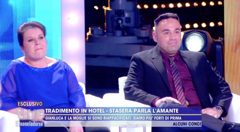 tradimento all'hotel eufemia a 'live non e' la d'urso' 5