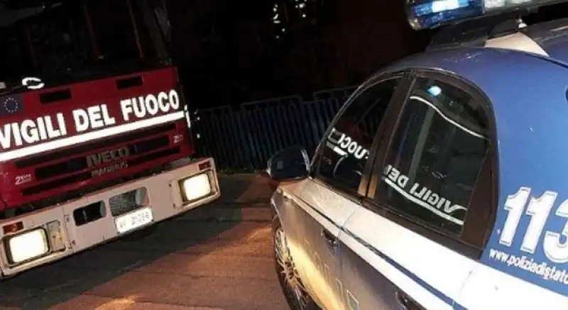 vigili del fuoco polizia