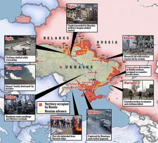 accerchiamento di kiev ucraina